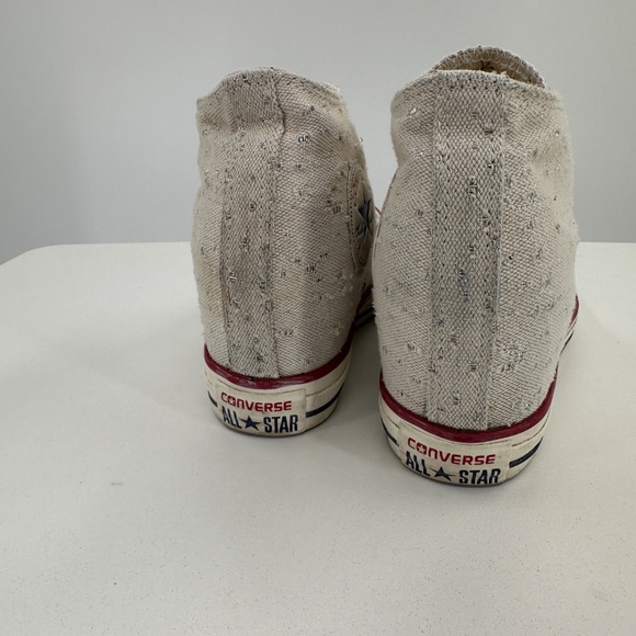 Converse Chuck Taylor All Star Lux White High-Top Sneakers size 9 547191C - Picture 6 of 11